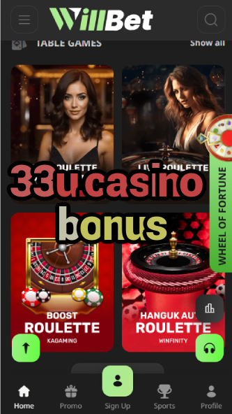 33u.casino Bonus - Exclusive Casino Promotions-casinoorder.vip